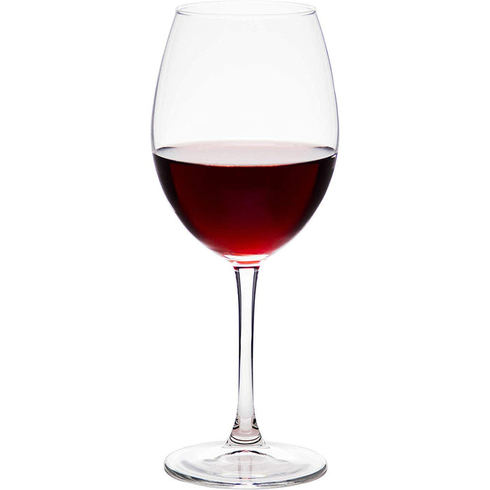 Premium Collection Large Crystal Clear Red Wine Glasses, 21 Ounces - Set of 6